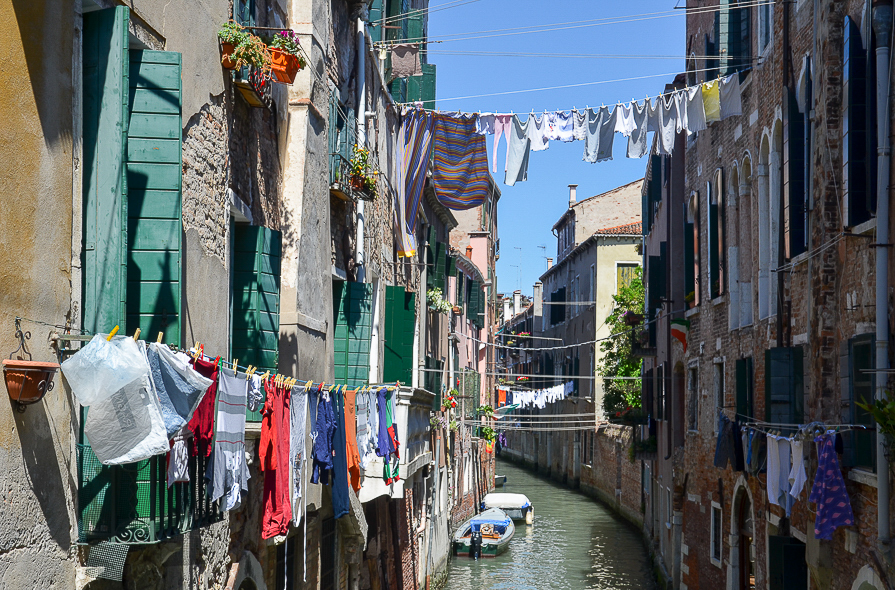 Canal à Venise en Italie