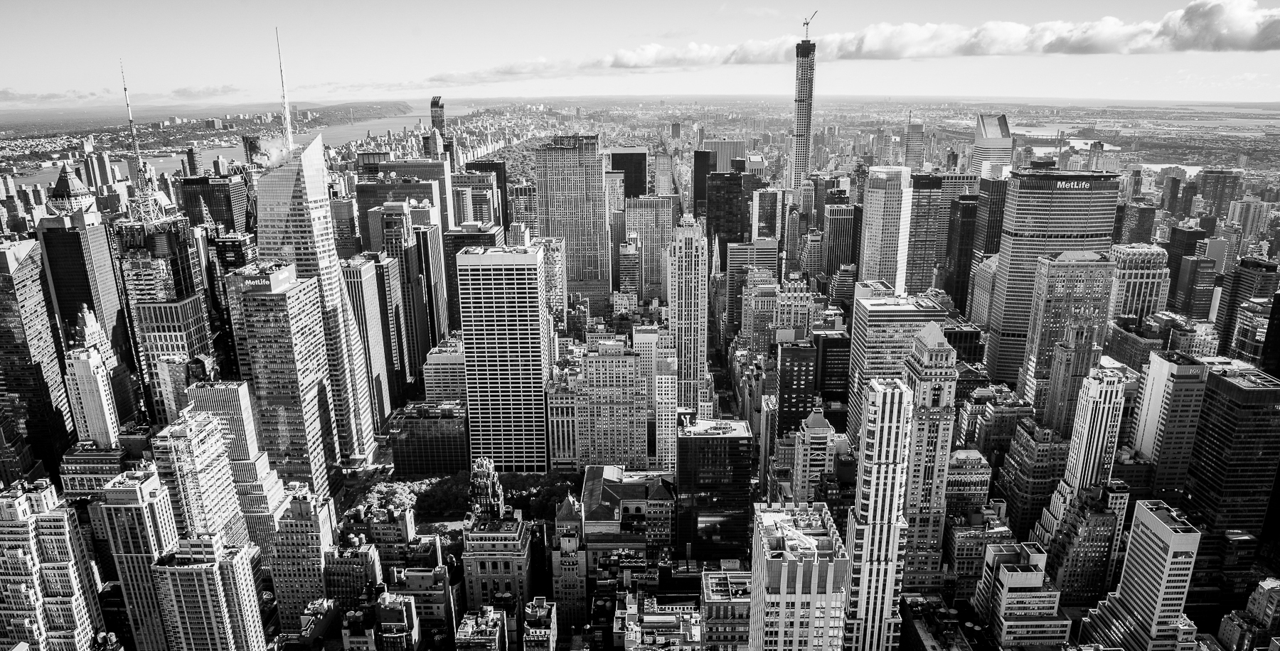 Vue sur New York depuis l'Empire State Building