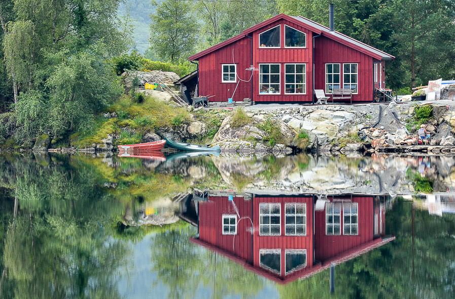 Maison de pêcheurs en Norvège