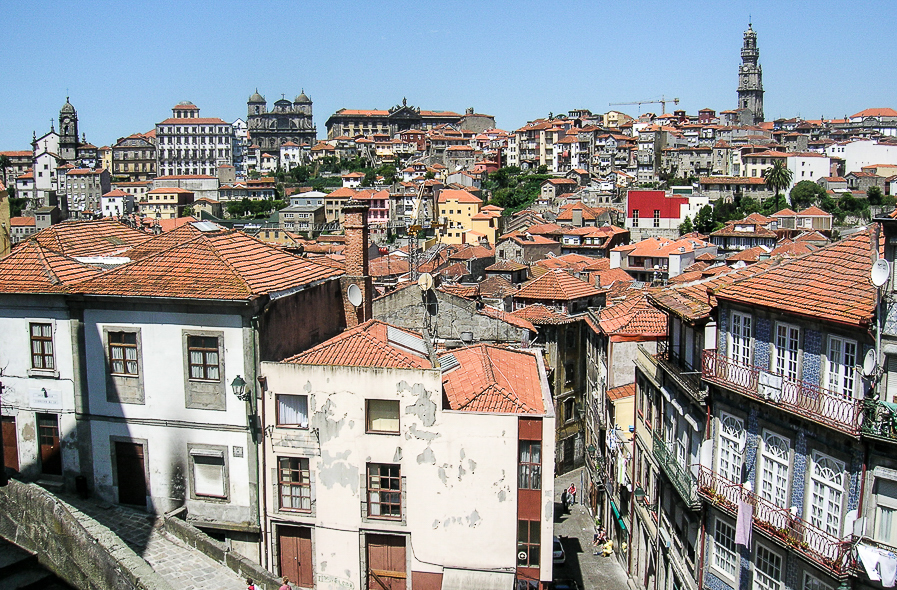 Centre-ville de Porto au Portugal