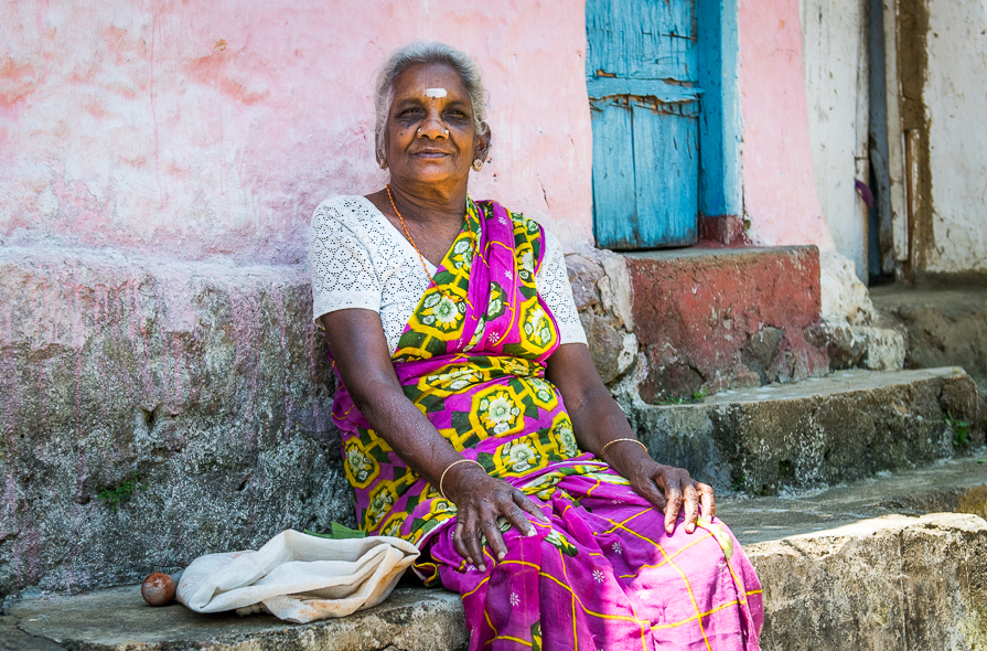 Portrait sur les hauteurs du Sri Lanka entre Ella et Kandy 