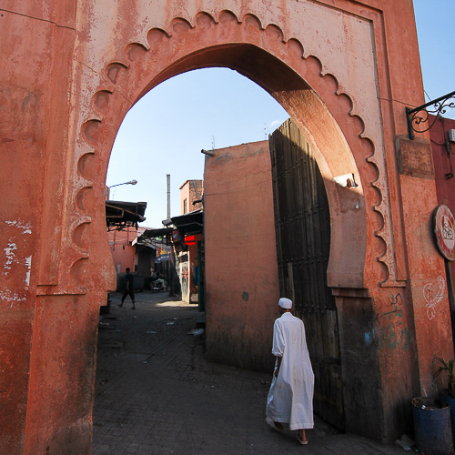 Marrakech au pied de l'Atlas